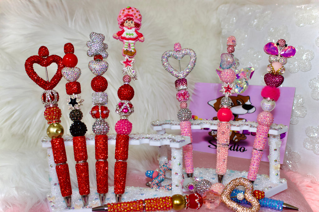 Valentine's Embellished Pens