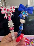 "LIVE CLAIM" Glamorous Beaded Pens