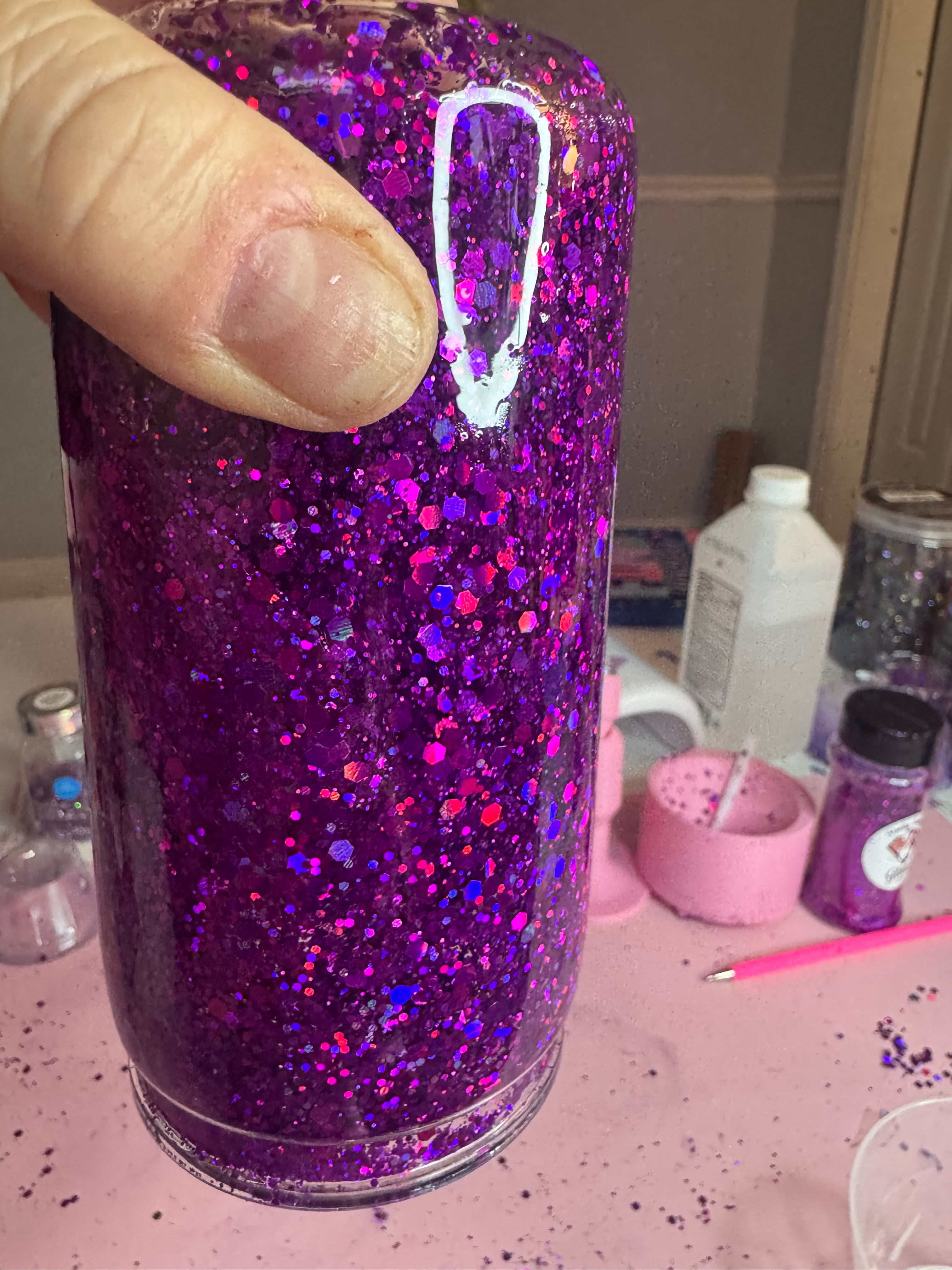 Snow Globe Cup 16 oz